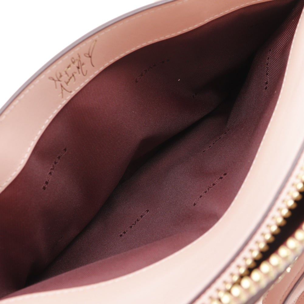 COACH Handbag 39290 leather pink Selena Gomez collaboration 2WAYShoulder Selena Bond Bag Women Used Authentic