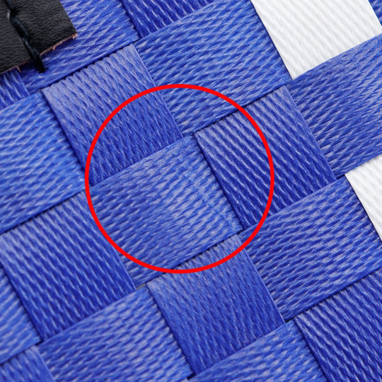 MARNI Handbag polypropylene blue basket Flower cafe picnic bag Women Used Authentic