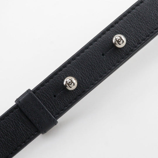 CHANEL Shoulder Bag Velour, Leather black Matelasse stitch ChainShoulder Boy Chanel 25 Women Used Authentic