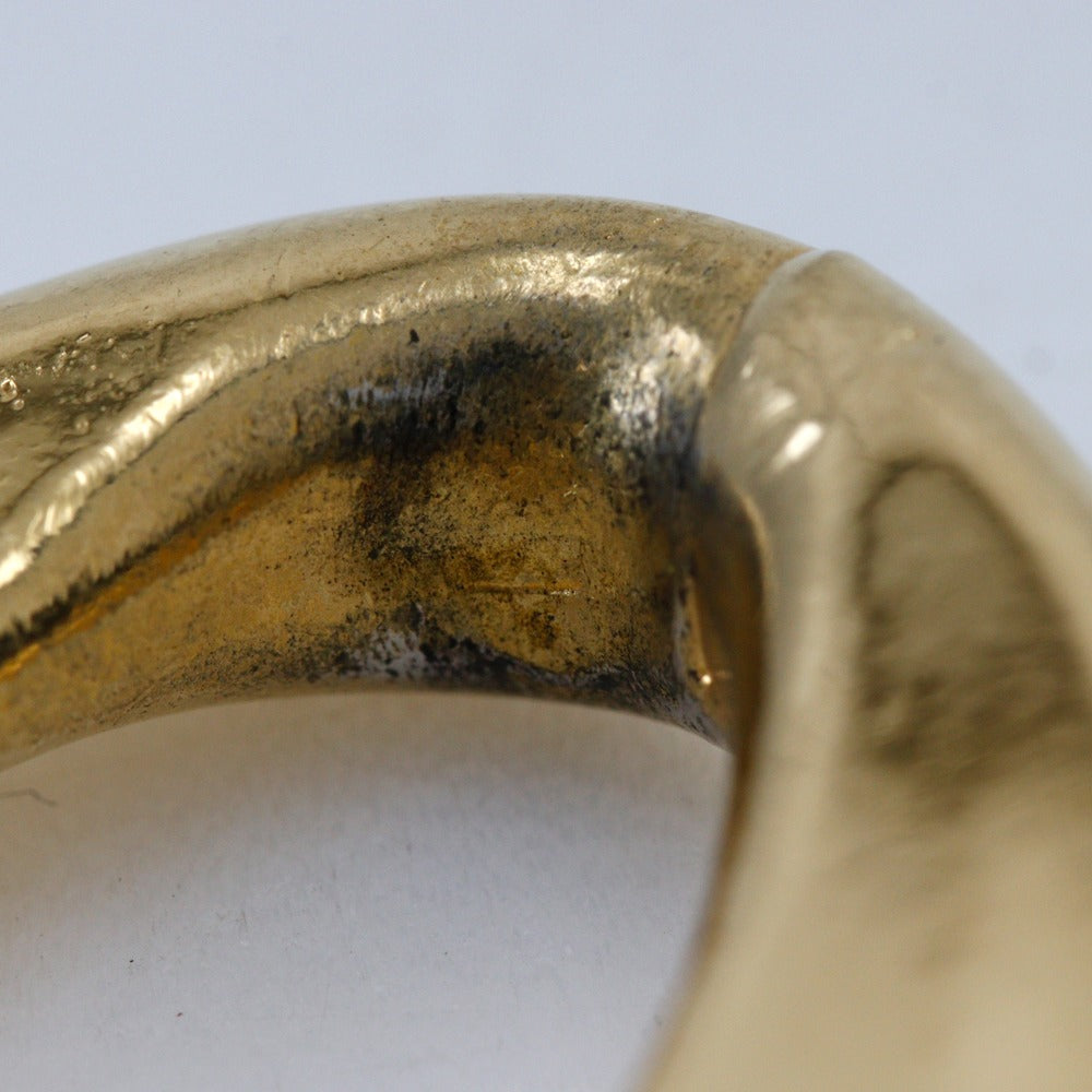 CHANEL Necklace Plated Gold gold vintage Chain choker Women Used Authentic