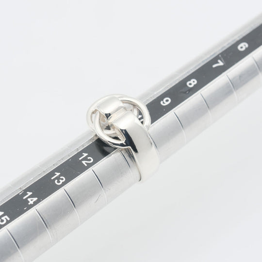 HERMES Ring Silver925 Silver Douzano Women Used Authentic