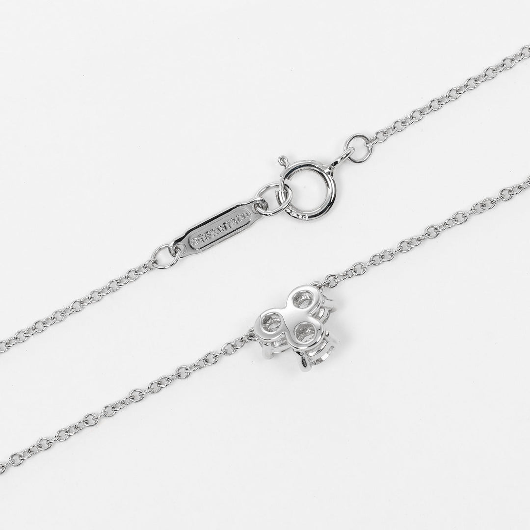 TIFFANY&Co. Necklace Pt950Platinum, Diamond Silver Aria