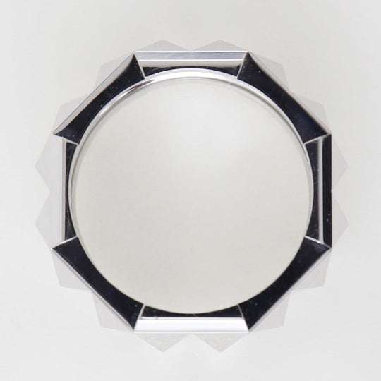 GUCCI Ring K18 white gold White gold Link to love unisex(Unisex) 16 Used Authentic