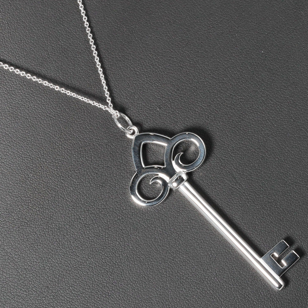 TIFFANY&Co. Necklace Silver925 Silver Fleur Driskey Women Used Authentic
