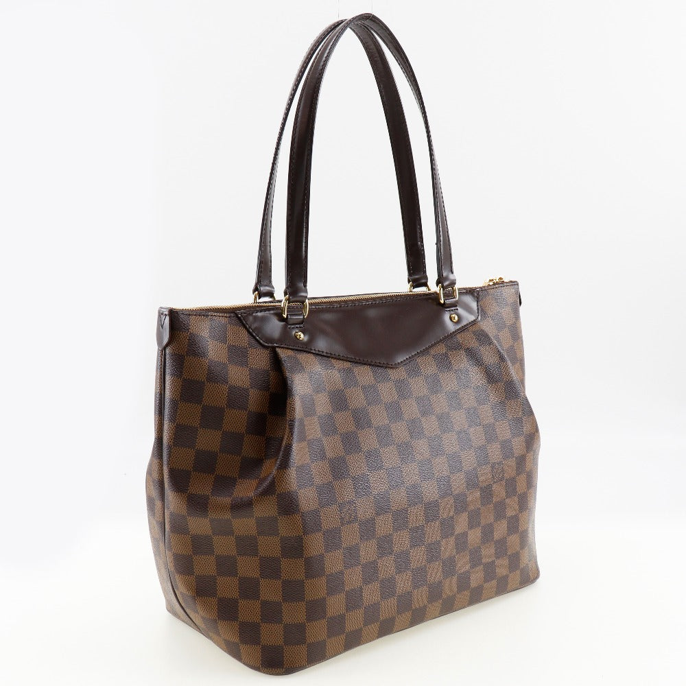 LOUIS VUITTON Shoulder Bag N41103 Damier canvas Brown Westminster GM Women Used Authentic