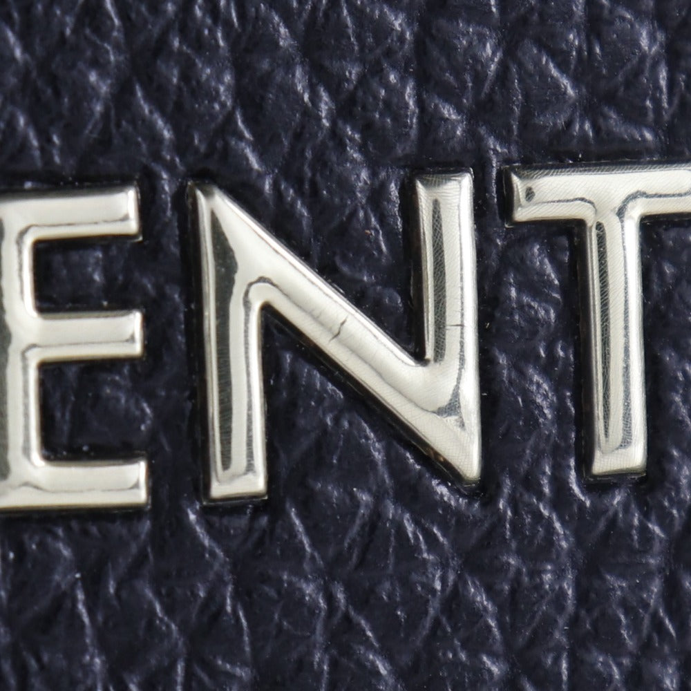 Valentino Shoulder Bag VBS5A803 leather black Alexia Women Used Authentic