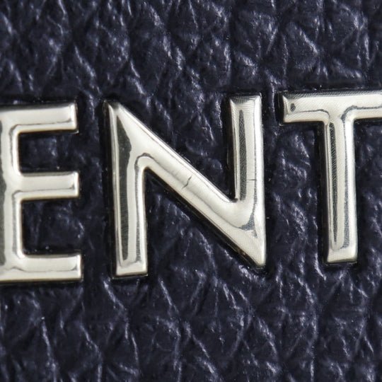 Valentino Shoulder Bag VBS5A803 leather black Alexia Women Used Authentic