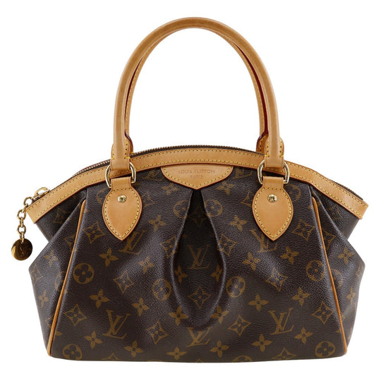 LOUIS VUITTON Handbag M40143 Monogram canvas Brown Tivoli PM Women Used Authentic