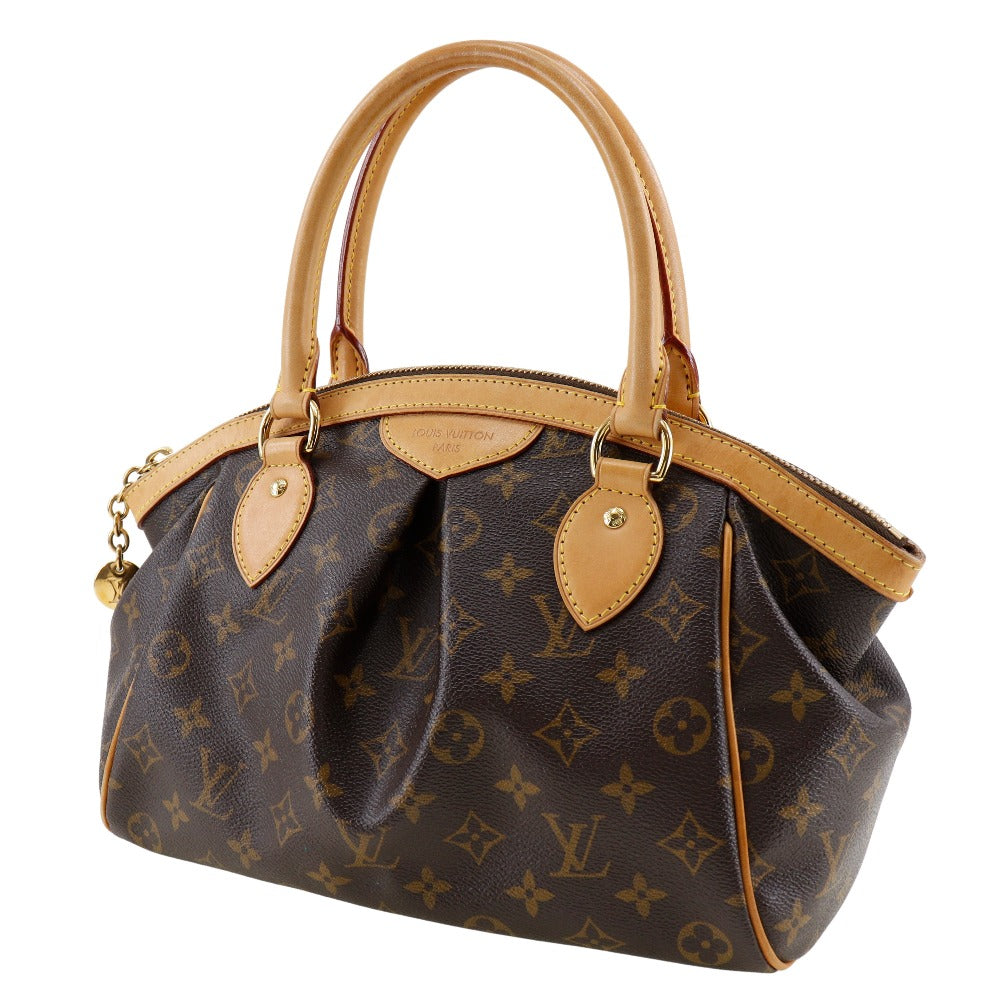 LOUIS VUITTON Handbag M40143 Monogram canvas Brown Tivoli PM Women Used Authentic