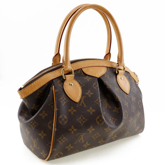 LOUIS VUITTON Handbag M40143 Monogram canvas Brown Tivoli PM Women Used Authentic