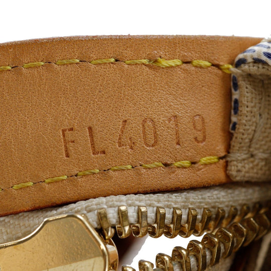 LOUIS VUITTON Shoulder Bag N42220 Damier Azur Canvas white Stresa PM Women Used Authentic