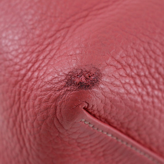 HERMES Tote Bag Taurillon Clemence Bougainvillea reversible Doble Sense 45 Women Used Authentic