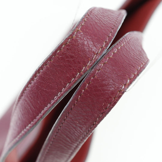 HERMES Tote Bag Taurillon Clemence Bougainvillea reversible Doble Sense 45 Women Used Authentic