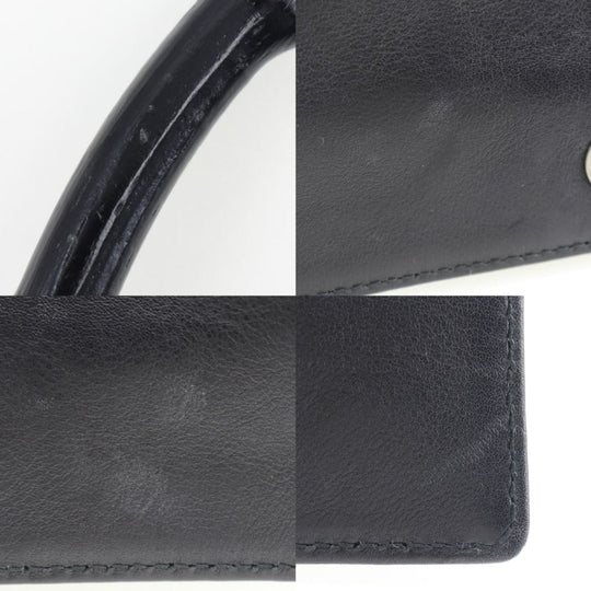 GUCCI Shoulder Bag 001 3243 200047 Calfskin black Bamboo Women Used Authentic