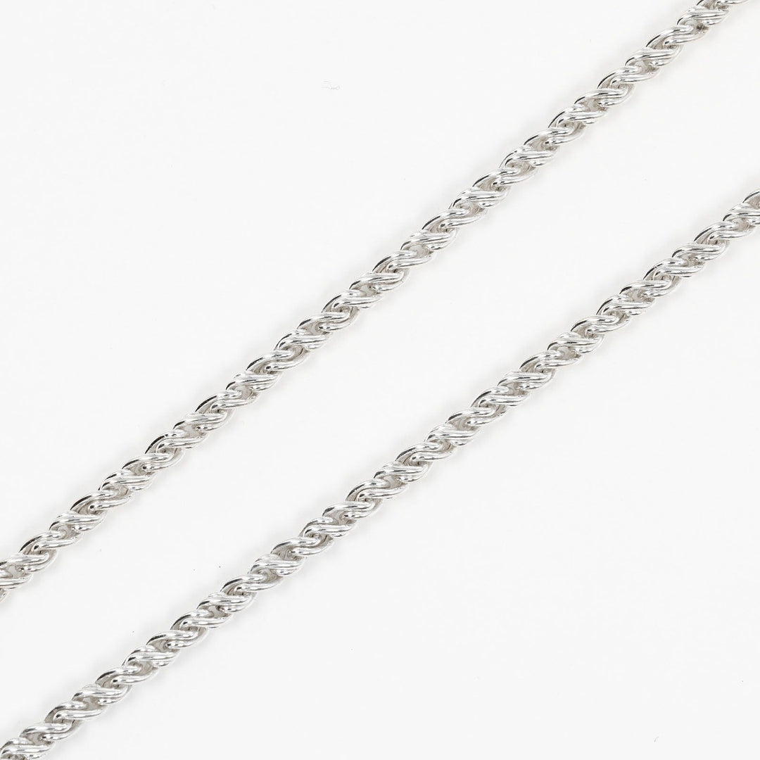 TIFFANY&Co. Necklace Silver925, K18 Gold Silver Puzzle heart Women Used Authentic