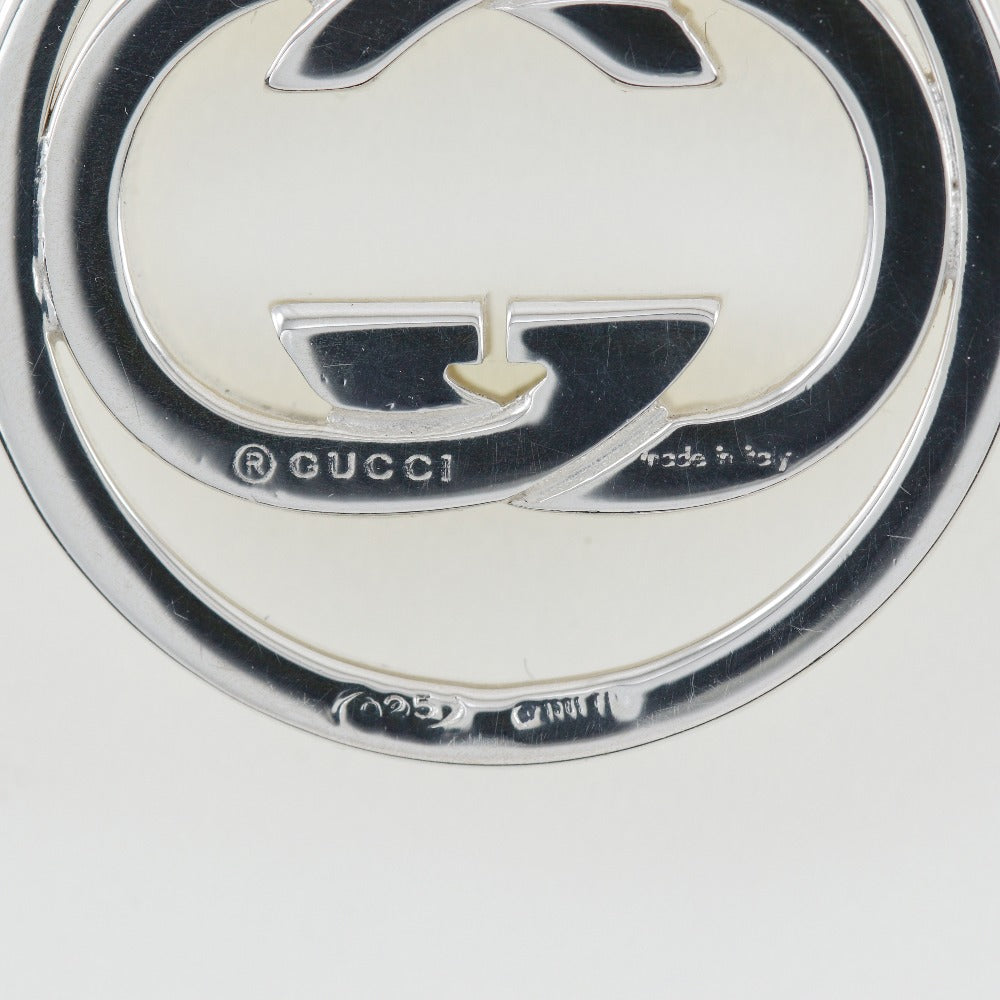 GUCCI Necklace Silver925 Silver Double G Doppia G Women(Unisex) Used Authentic