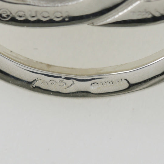 GUCCI Necklace Silver925 Silver Double G Doppia G Women(Unisex) Used Authentic