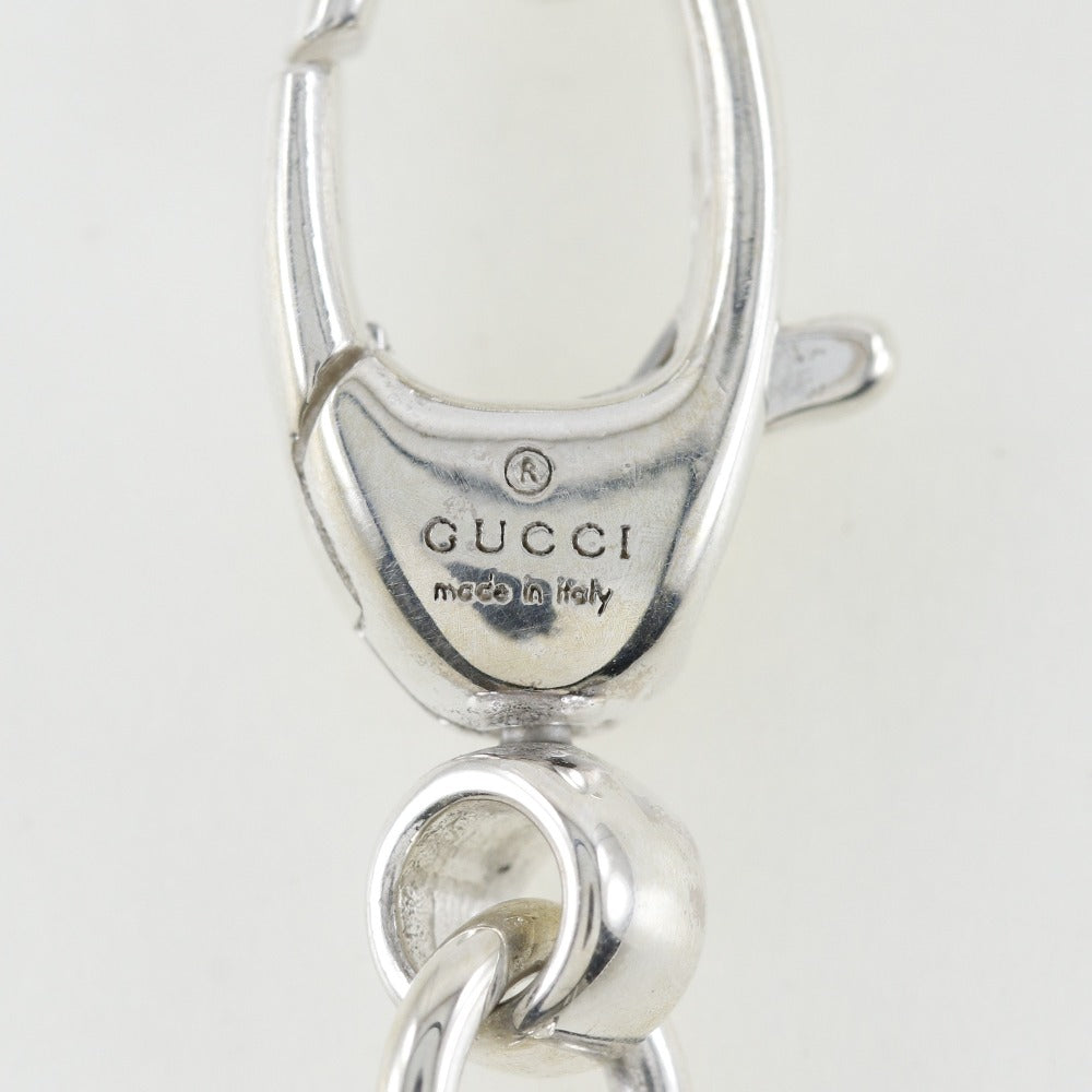 GUCCI Necklace Silver925 Silver Double G Doppia G Women(Unisex) Used Authentic