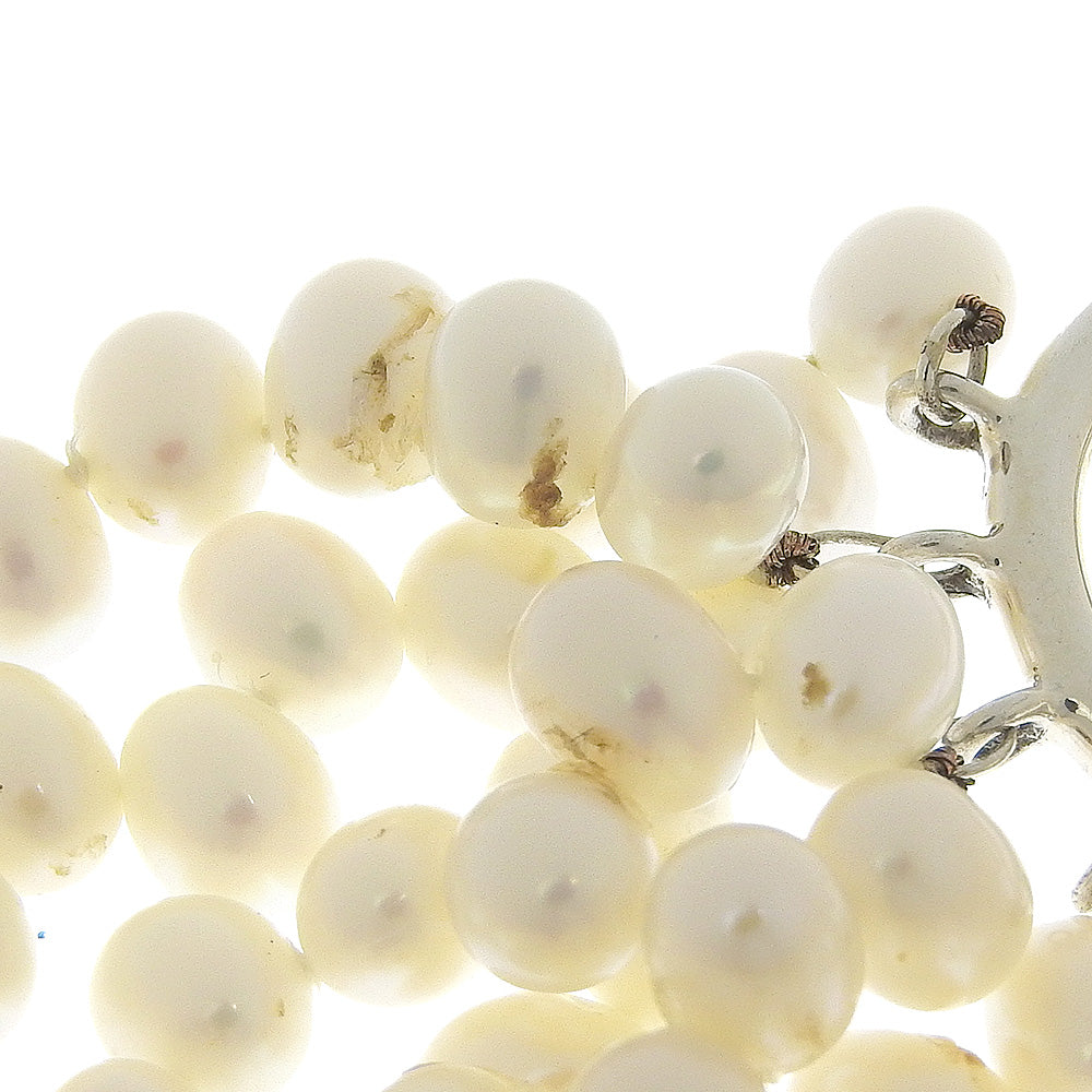 TIFFANY&Co. Necklace Silver925, pearl Silver Freshwater pearl Paloma Picasso Torsade 8 Row Women Used Authentic