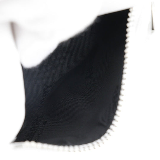 BURBERRY Shoulder Bag leather White Olympia Mini Shoulder Women Used Authentic