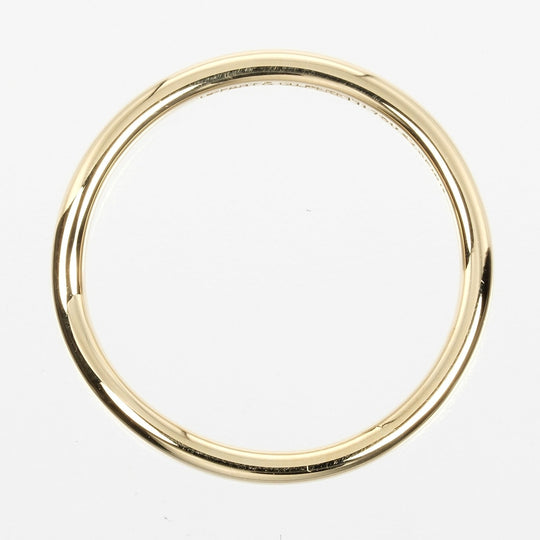 TIFFANY&Co. Ring K18 yellow gold gold 0.1" band Curved band Women Used Authentic
