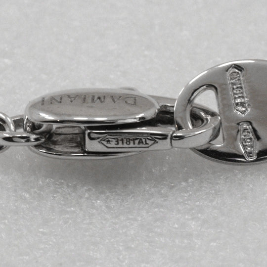 Damiani Necklace K18 White Gold, Diamond Clear, Silver Belle Epoque XXS Women(Unisex) Used Authentic