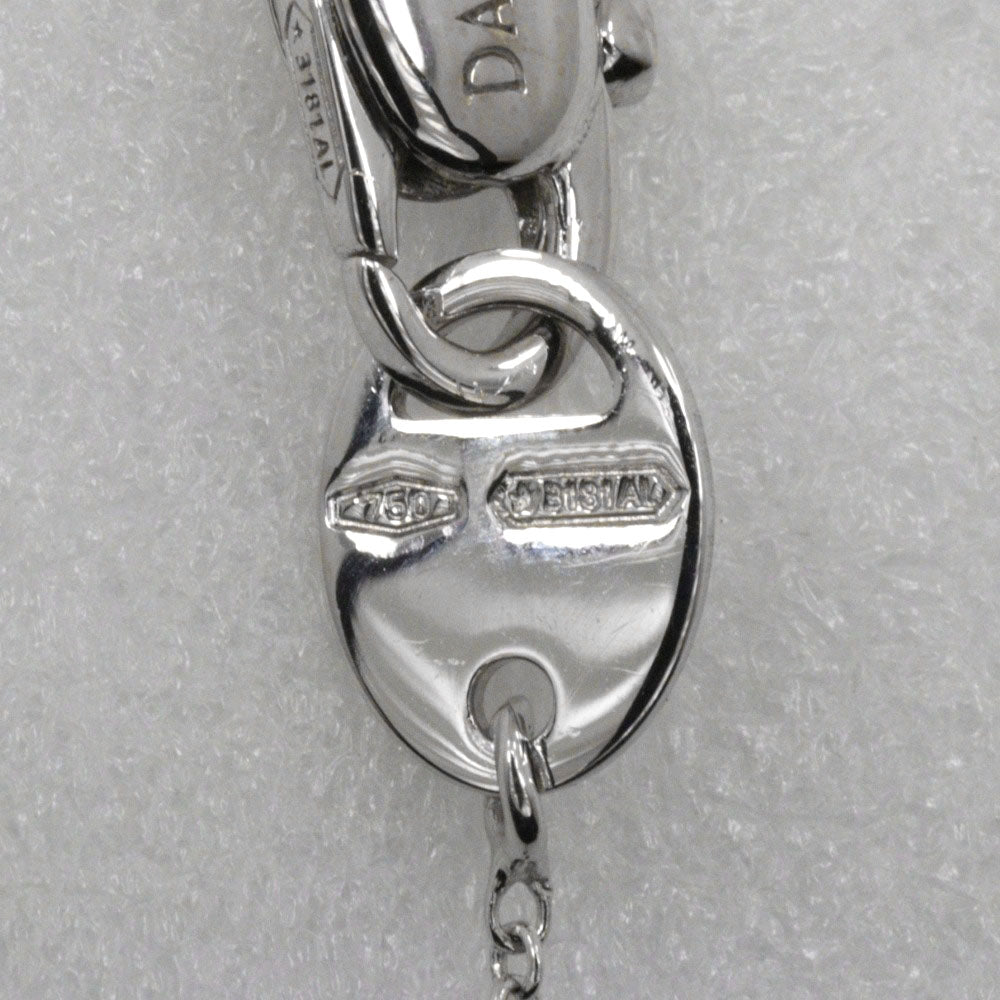 Damiani Necklace K18 White Gold, Diamond Clear, Silver Belle Epoque XXS Women(Unisex) Used Authentic