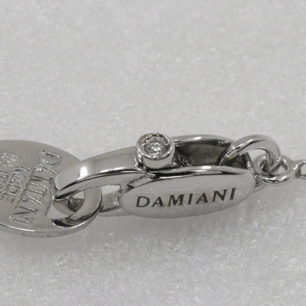 Damiani Necklace K18 White Gold, Diamond Clear, Silver Belle Epoque XXS Women(Unisex) Used Authentic