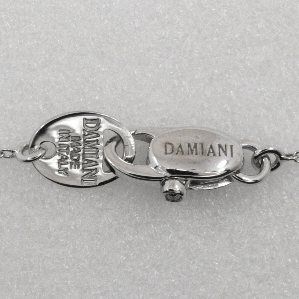 Damiani Necklace K18 White Gold, Diamond Clear, Silver Belle Epoque XXS Women(Unisex) Used Authentic