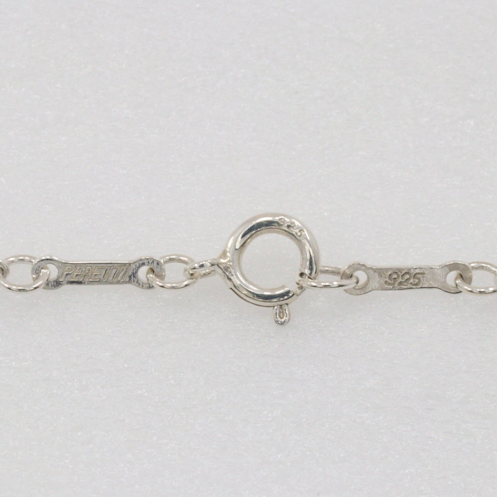 TIFFANY&Co. Necklace Silver925 Silver Elsa Peretti Open Heart Large Women Used Authentic