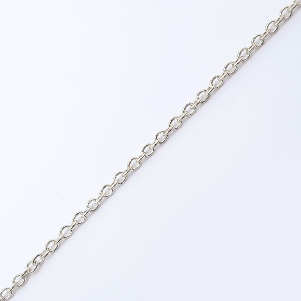 TIFFANY&Co. Necklace Silver925 Silver Elsa Peretti Open Heart Large Women Used Authentic