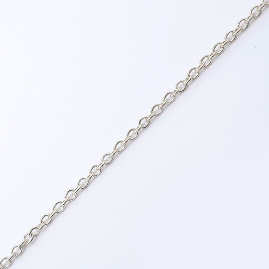 TIFFANY&Co. Necklace Silver925 Silver Elsa Peretti Open Heart Large Women Used Authentic