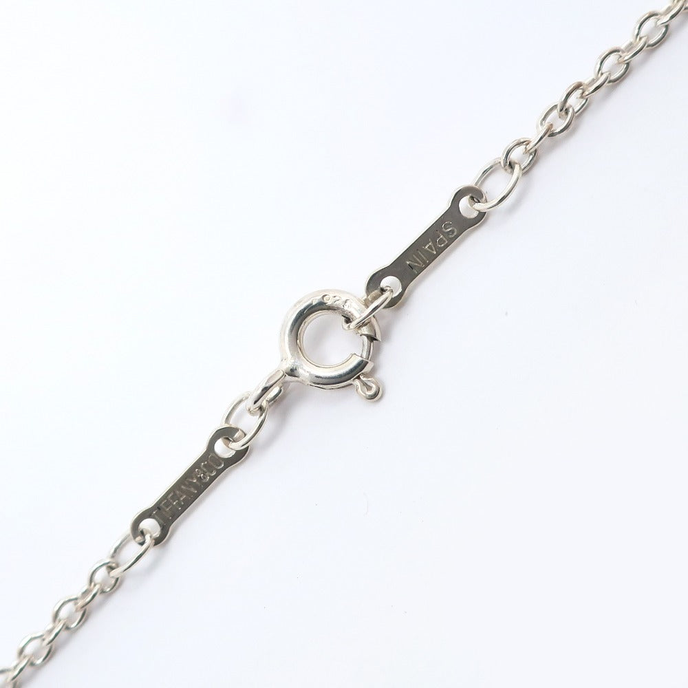 TIFFANY&Co. Necklace Silver925 Silver Elsa Peretti Open Heart Large Women Used Authentic