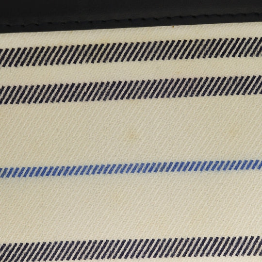 BURBERRY Shoulder Bag canvas off white one belt Women Used Authentic