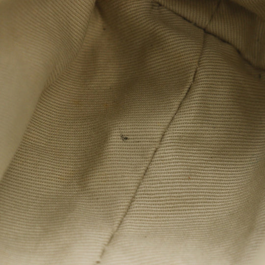 BURBERRY Shoulder Bag canvas off white one belt Women Used Authentic