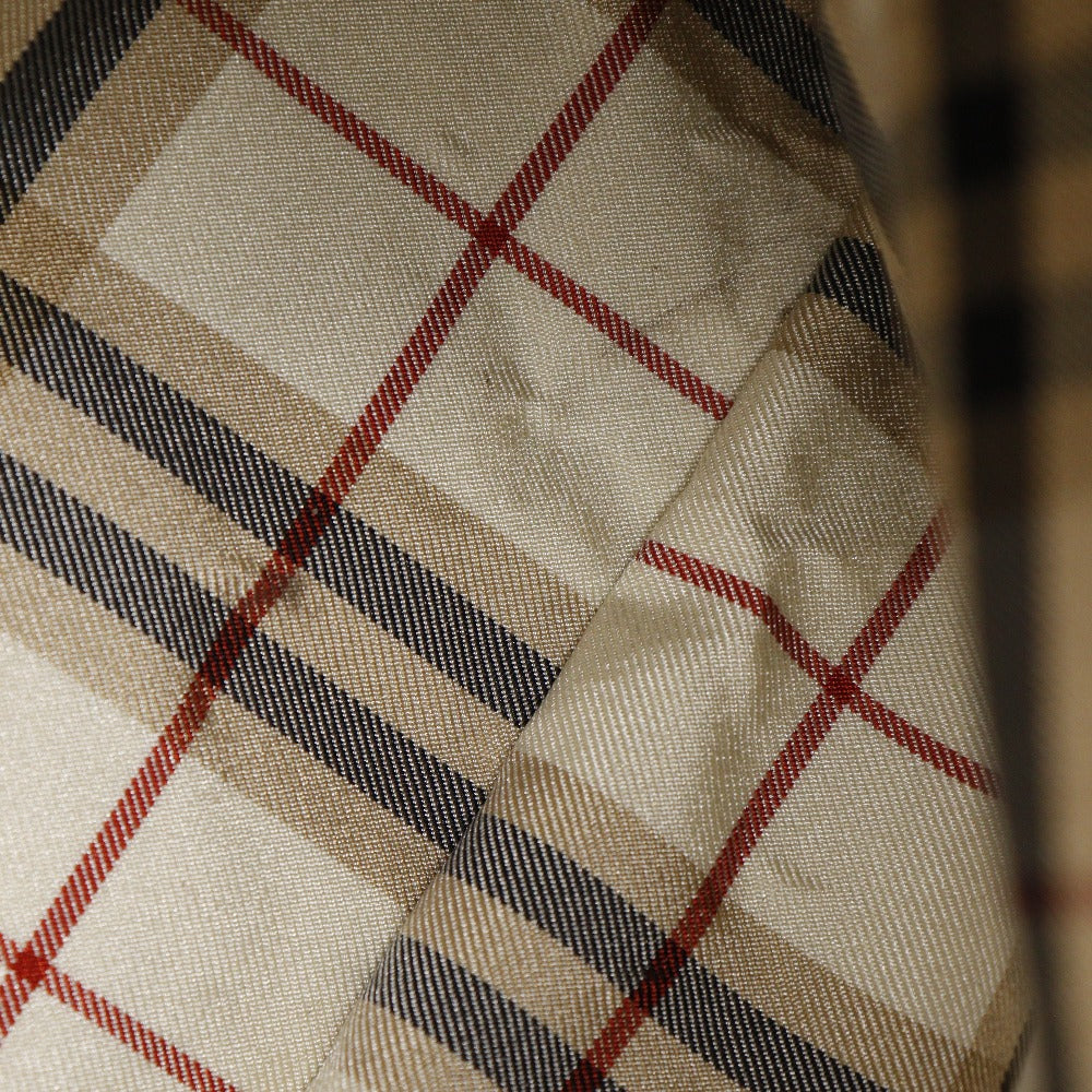 BURBERRY BLUE LABEL Shoulder Bag wool beige knit Women Used Authentic