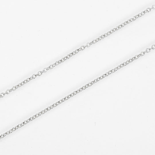 TIFFANY&Co. Necklace Silver925, pink sapphire Silver Open heart Women Used Authentic