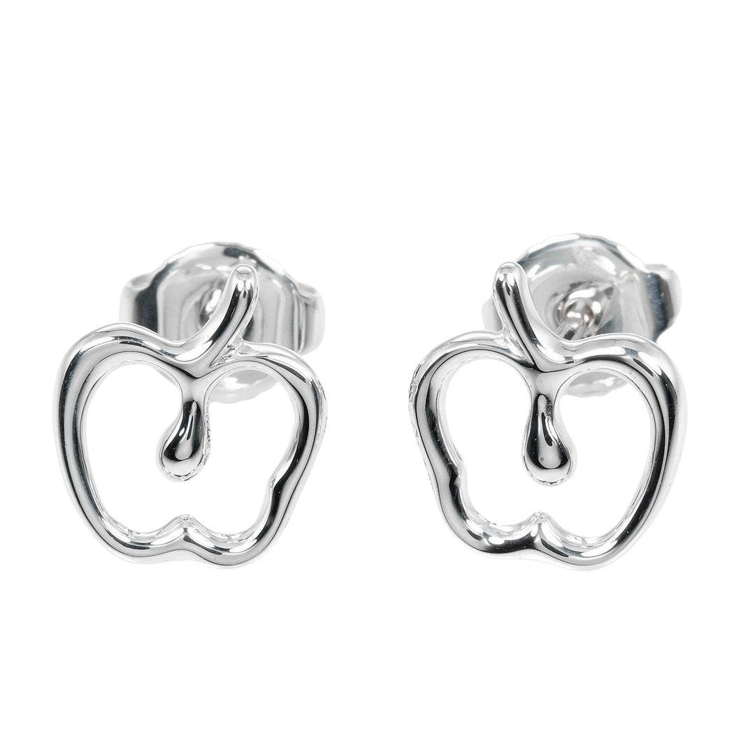 TIFFANY&Co. Pierce Silver925 Silver Apple Women Used Authentic