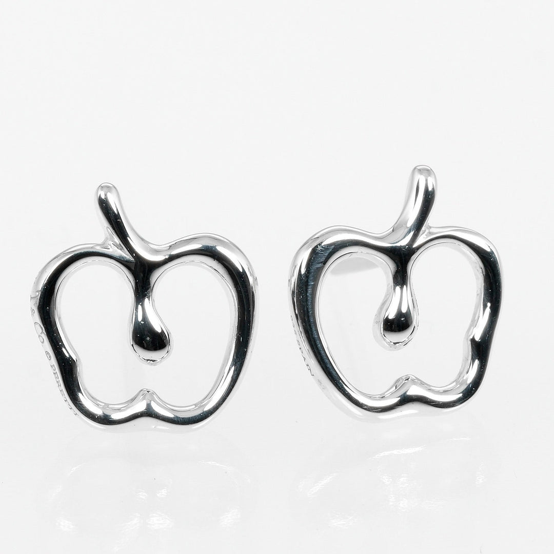 TIFFANY&Co. Pierce Silver925 Silver Apple Women Used Authentic