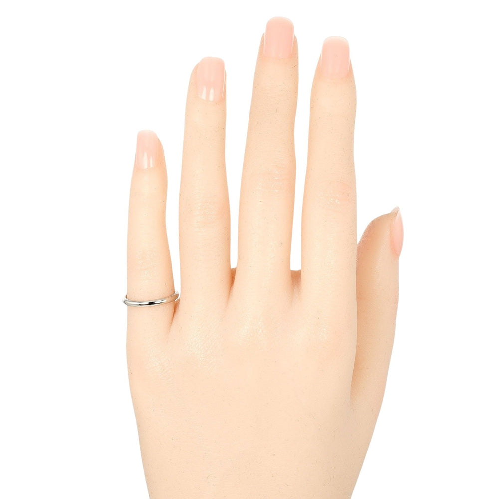 CARTIER Ring Pt950Platinum Silver 1895 wedding Women 47 Used Authentic