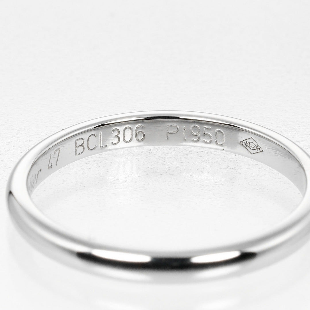 CARTIER Ring Pt950Platinum Silver 1895 wedding Women 47 Used Authentic
