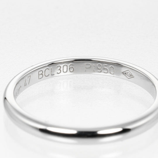 CARTIER Ring Pt950Platinum Silver 1895 wedding Women 47 Used Authentic