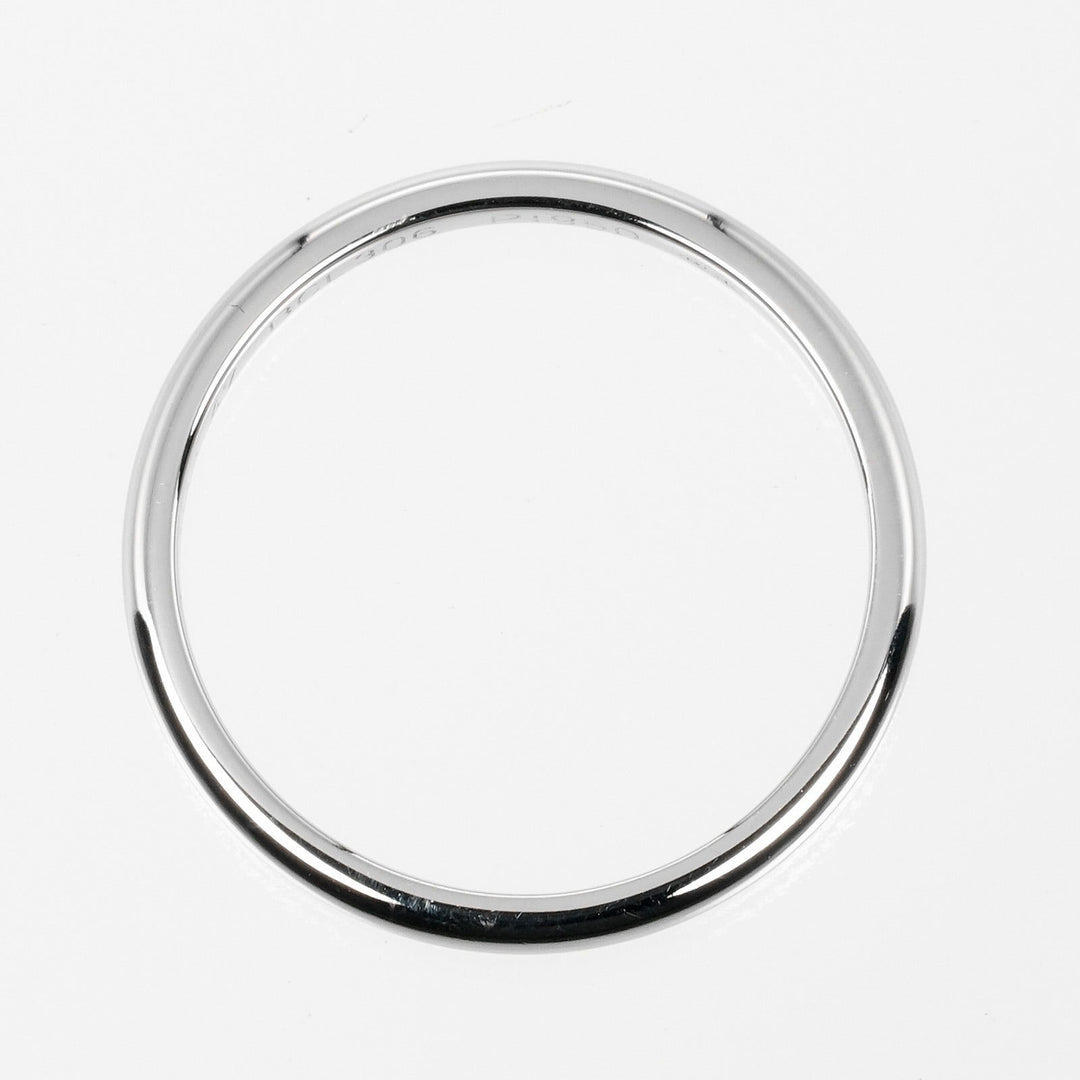 CARTIER Ring Pt950Platinum Silver 1895 wedding Women 47 Used Authentic