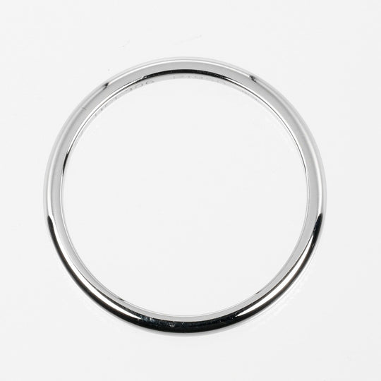 CARTIER Ring Pt950Platinum Silver 1895 wedding Women 47 Used Authentic