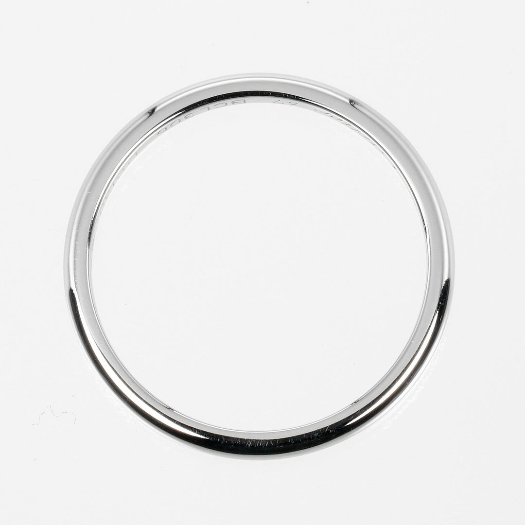 CARTIER Ring Pt950Platinum Silver 1895 wedding Women 47 Used Authentic