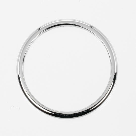 CARTIER Ring Pt950Platinum Silver 1895 wedding Women 47 Used Authentic