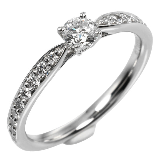 TIFFANY&Co. Ring 0.19ct VVS1/I/3EX Pt950Platinum, Diamond Silver harmony Women Used Authentic