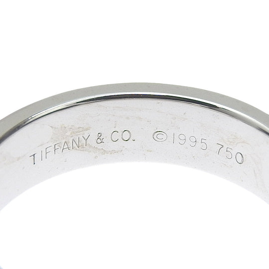 TIFFANY&Co. Ring K18 White Gold, Diamond White gold 3P diamond Atlas Women Used Authentic