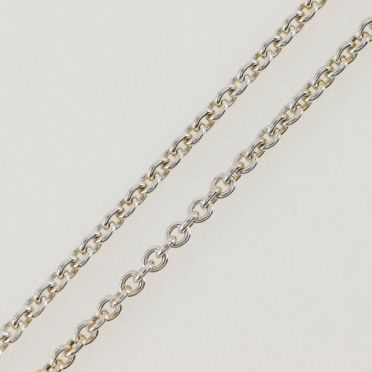 TIFFANY&Co. Necklace Sterling Silver Silver Elsa Peretti Open Heart Large Women Used Authentic