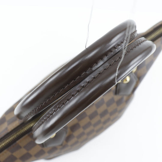 LOUIS VUITTON Tote Bag N51183 Damier canvas Brown Saleya PM Women Used Authentic